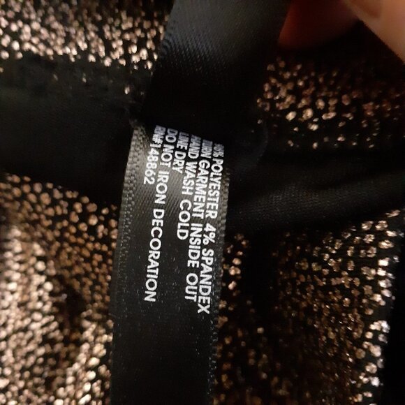 Torrid Women's 6X Bronze Metallic Speckled Leggings - Picture 5 of 11